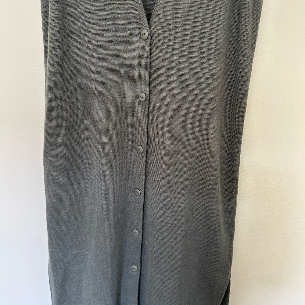 Peruvian Connection Long Button Up Sweater Vest - image 3